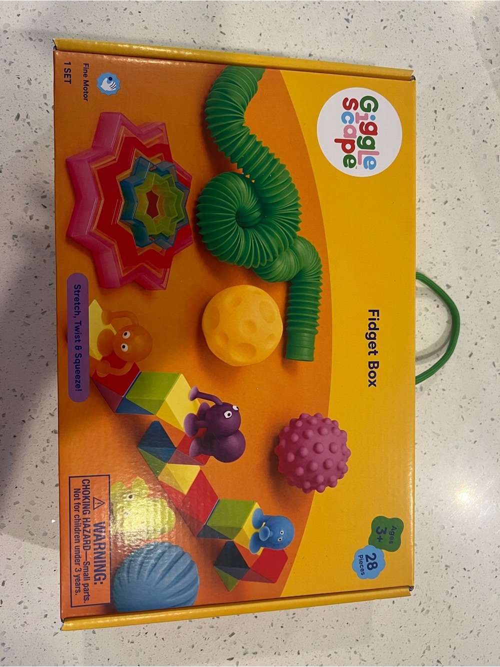 Giggly Scape Fidget Box Sensory Toy Set - Multi-Color
